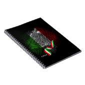 Carnet Drapeau italien (Côté Droit)