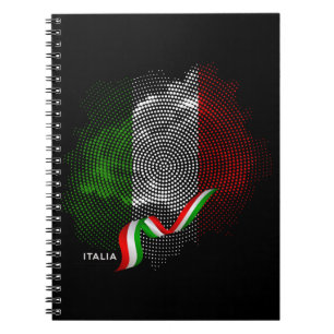 Carnet Drapeau italien