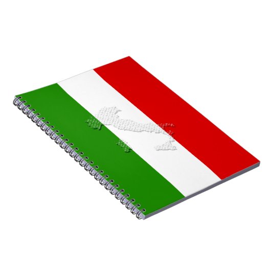 Carnet Drapeau italien (Côté Droit)