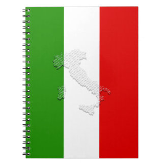 Carnet Drapeau italien