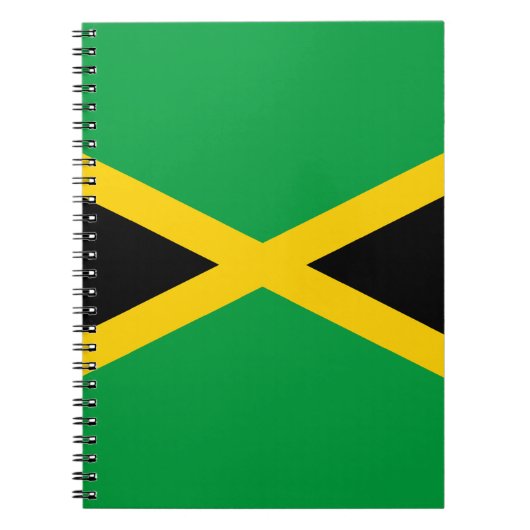 Carnet Drapeau jamaïcain (Devant)