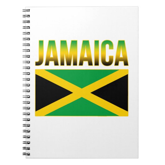 Carnet Drapeau Jamaïcain De Fierté (Devant)