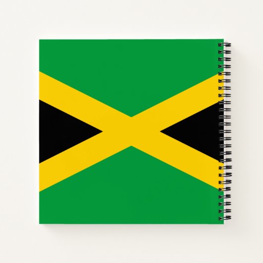 Carnet Drapeau Jamaïque (Dos)