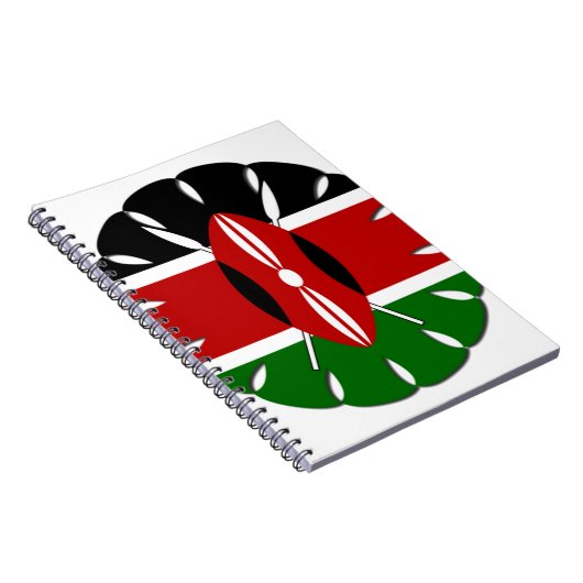 Carnet Drapeau Jambo Kenyan (Côté Droit)