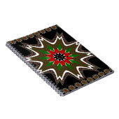 Carnet Drapeau kényan couleurs Art Imprimer/graphique (Côté Droit)