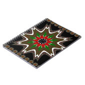 Carnet Drapeau kényan couleurs Art Imprimer/graphique (Côté gauche)