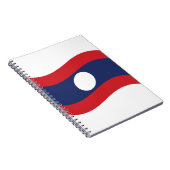 Carnet Drapeau Laos (Côté Droit)