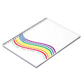 Carnet Drapeau LGBT (Côté gauche)