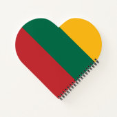 Carnet Drapeau Lituanie (Dos)