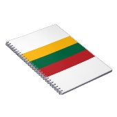 Carnet Drapeau Lituanie (Côté Droit)