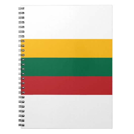 Carnet Drapeau Lituanie (Devant)