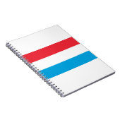 Carnet Drapeau Luxembourg (Côté Droit)