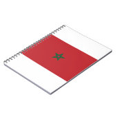 Carnet Drapeau Maroc (Côté gauche)