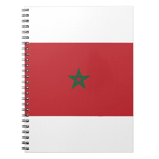 Carnet Drapeau Maroc (Devant)