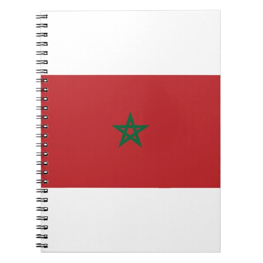 Carnet Drapeau Maroc (Devant)