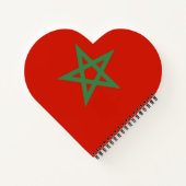 Carnet drapeau marocain (Dos)