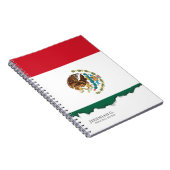 Carnet Drapeau mexicain classique (Côté Droit)
