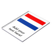 Carnet Drapeau néerlandais (Côté gauche)