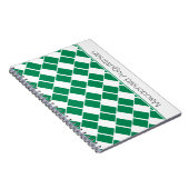 CARNET DRAPEAU NIGÉRIA CUSTOMISÉ (Côté Droit)