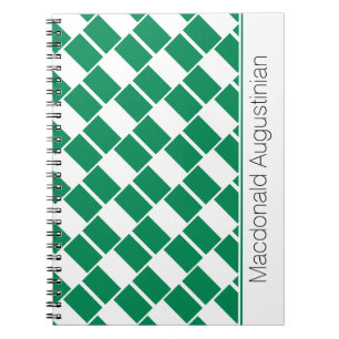 CARNET DRAPEAU NIGÉRIA CUSTOMISÉ