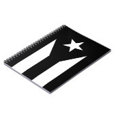 Carnet Drapeau noir de Porto Rico (Côté gauche)