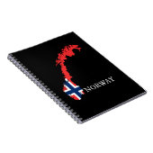 Carnet Drapeau Norvège - Norvège (Côté Droit)