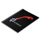 Carnet Drapeau Norvège - Norvège (Côté gauche)