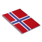 Carnet Drapeau norvégien (Côté Droit)