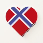 Carnet Drapeau norvégien (Dos)