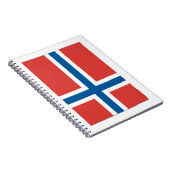Carnet Drapeau norvégien (Côté Droit)