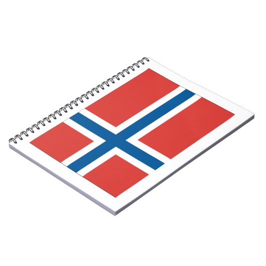 Carnet Drapeau norvégien (Côté gauche)