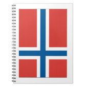 Carnet Drapeau norvégien (Devant)