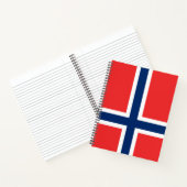 Carnet Drapeau norvégien (Norvège) (Intérieur)