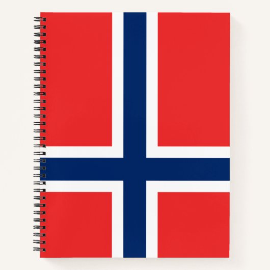 Carnet Drapeau norvégien (Norvège) (Devant)