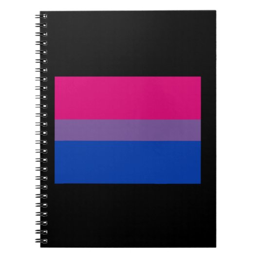 CARNET DRAPEAU OFFICIEL BISEXUAL FIDE (Devant)