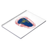 Carnet Drapeau Oregon Escalade carabiner (Côté gauche)