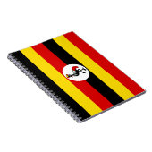 Carnet Drapeau ougandais (Ouganda) (Côté Droit)