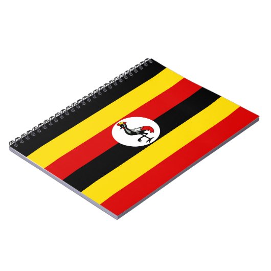 Carnet Drapeau ougandais (Ouganda) (Côté gauche)