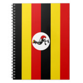 Carnet Drapeau ougandais (Ouganda) (Devant)