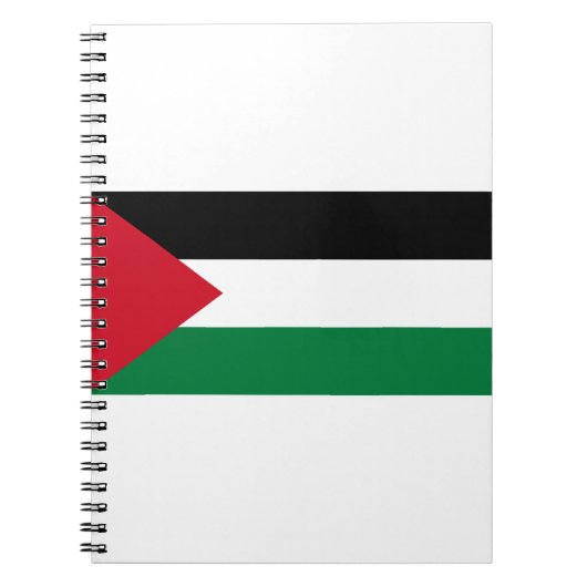 Carnet Drapeau palestinien (Devant)