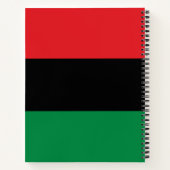 Carnet Drapeau panafricain (Dos)