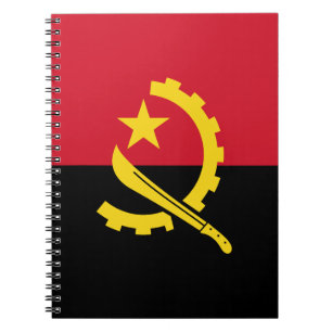 Carnet Drapeau patriotique angolais