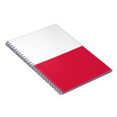 Carnet Drapeau polonais (Côté Droit)