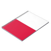 Carnet Drapeau polonais (Côté gauche)