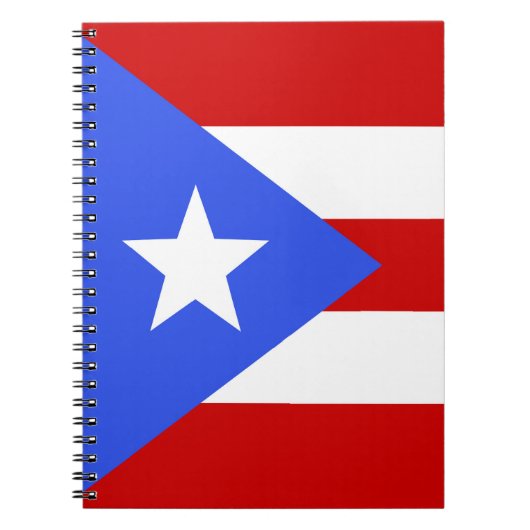 Carnet Drapeau Porto Rico (Devant)