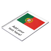 Carnet Drapeau portugais (Côté gauche)