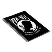 Carnet Drapeau POW MIA : Soldats disparus de la guerre du (Côté Droit)