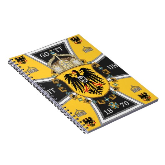 Carnet Drapeau Prussia Keiser (Côté Droit)