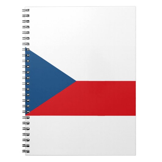 Carnet Drapeau République tchèque (Devant)