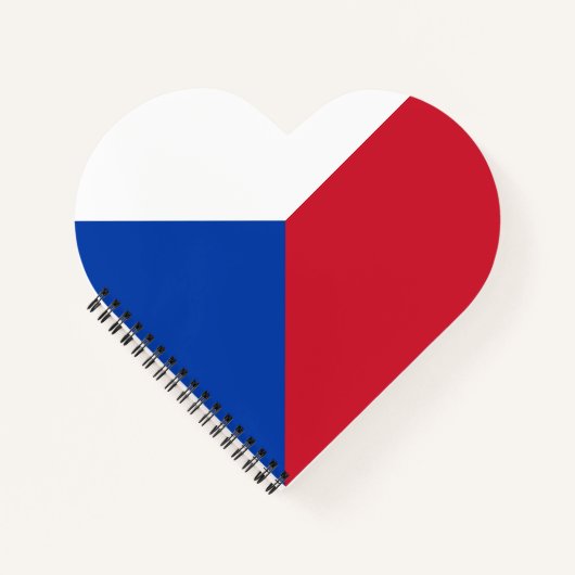 Carnet Drapeau République tchèque (Devant)